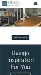 Mobile Screenshot of glazedesignbuild.com